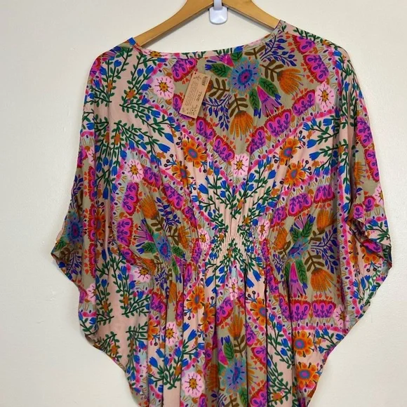 NATURAL LIFE Colorful Maxi Dress BNWT - Picture 9 of 11